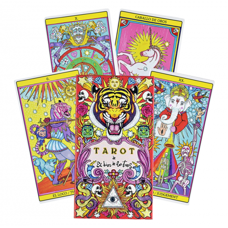 Tarot De El Dios De Los Tres kortos Fournier